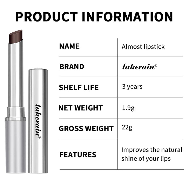 Black Honey Lipstick Long Lasting Moisturizing Natural Lip Plumper Makeup Lip Plumping Gloss Cosmetics Exfoliating for Lip