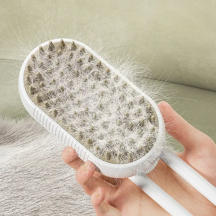 Upgraded Pet Spray Grooming Comb Steamy Floating Hair Removal Cleaning Steam Brush Styling for Dogs Cats Accessories